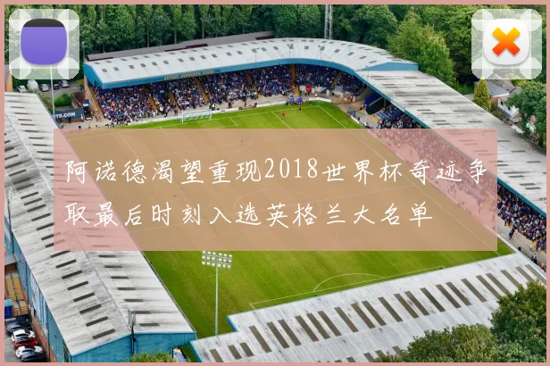 阿诺德渴望重现2018世界杯奇迹争取最后时刻入选英格兰大名单
